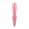 VIBRADOR HUG ME COM APP SATISFYER ROSA