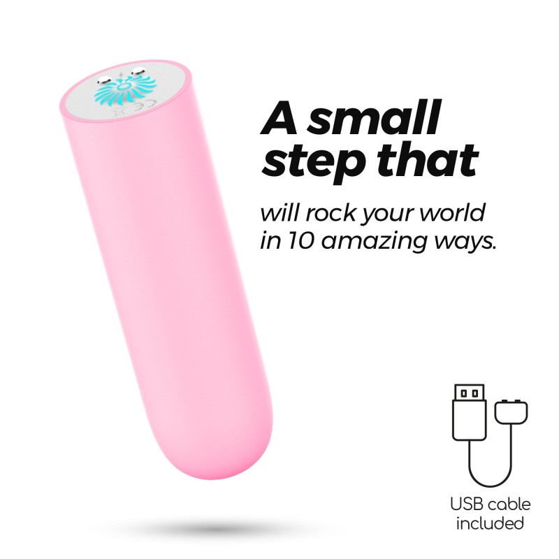 QUACKERS BALA VIBRATÓRIA RECARREGÁVEL POR USB ROSA CRUSHIOUS QUACKERS BALA VIBRATÓRIA RECARREGÁVEL POR USB ROSA CRUSHIOUS