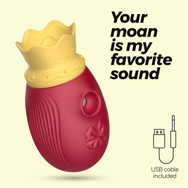 ESTIMULADOR CLITORIANO MONARCH CRUSHIOUS VERMELHO ESTIMULADOR CLITORIANO MONARCH CRUSHIOUS VERMELHO