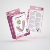 ESTIMULADOR COM CONTROLO REMOTO POOKIE + CRUSHIOUS ROSA