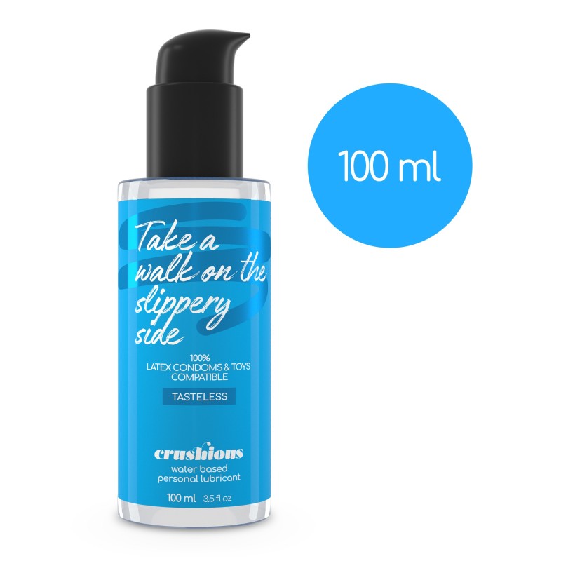 LUBRIFICANTE À BASE DE ÁGUA 100 ML CRUSHIOUS LUBRIFICANTE À BASE DE ÁGUA 100 ML CRUSHIOUS