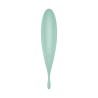 VIBRADOR TWIRLING PRO SATISFYER COM APLICAÇÃO CONNECT MENTA