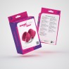 ALGEMAS DE VELCRO TOUGH LOVE COM CORRENTE DE 40CM EXTRA CRUSHIOUS ROSA