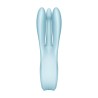 VIBRADOR THREESOME 1 AZUL SATISFYER