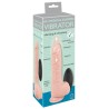 VIBRADOR REALISTA COM FUNÇÃO VAI-VEM E COMANDO SEM FIOS MEDICAL SILICONE RC VIBRATOR YOU2TOYS