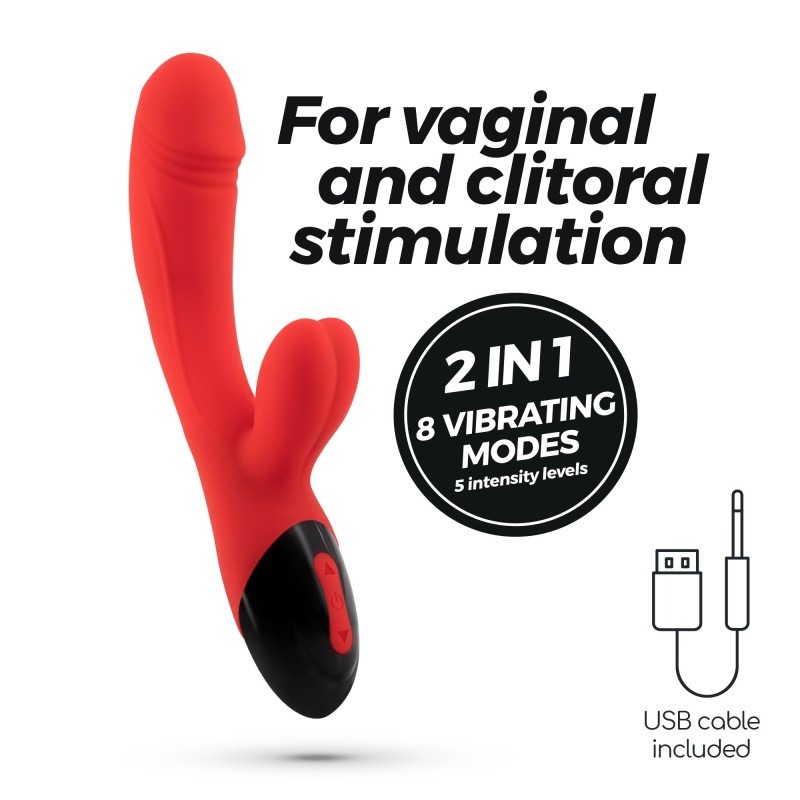 DARE DONG VIBRADOR COELHO RECARREGÁVEL CRUSHIOUS DARE DONG VIBRADOR COELHO RECARREGÁVEL CRUSHIOUS