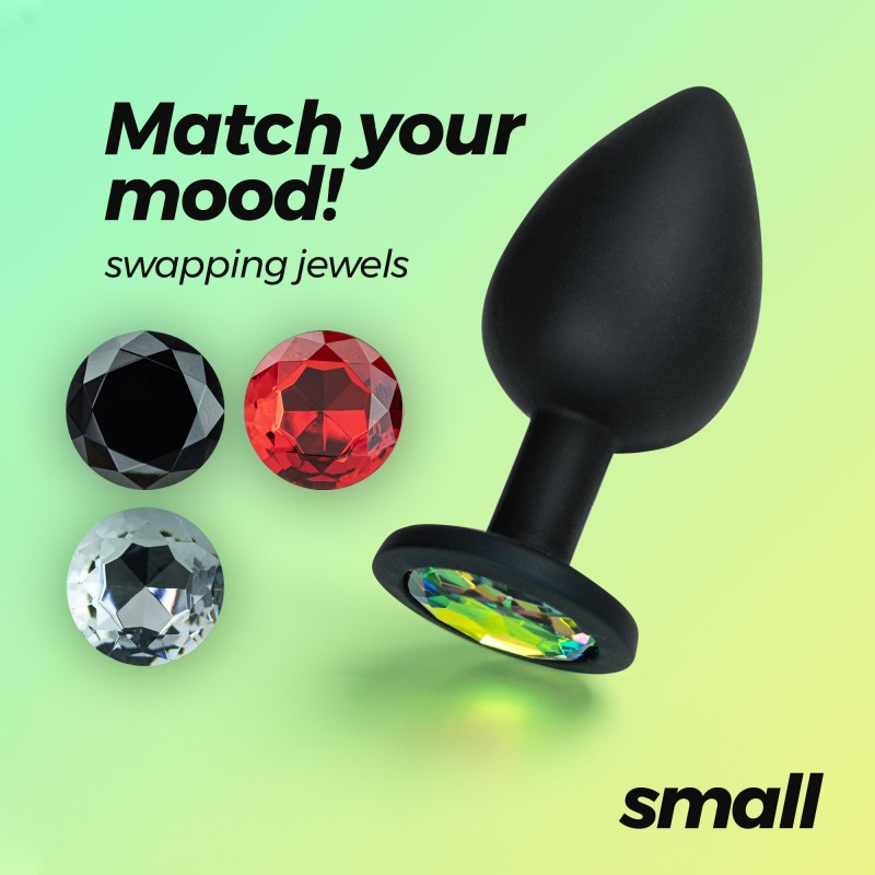 CAMILEO PLUG ANAL PEQUENO COM 4 JOIAS INTERCAMBIÁVEIS CRUSHIOUS CAMILEO PLUG ANAL PEQUENO COM 4 JOIAS INTERCAMBIÁVEIS CRUSHIOUS