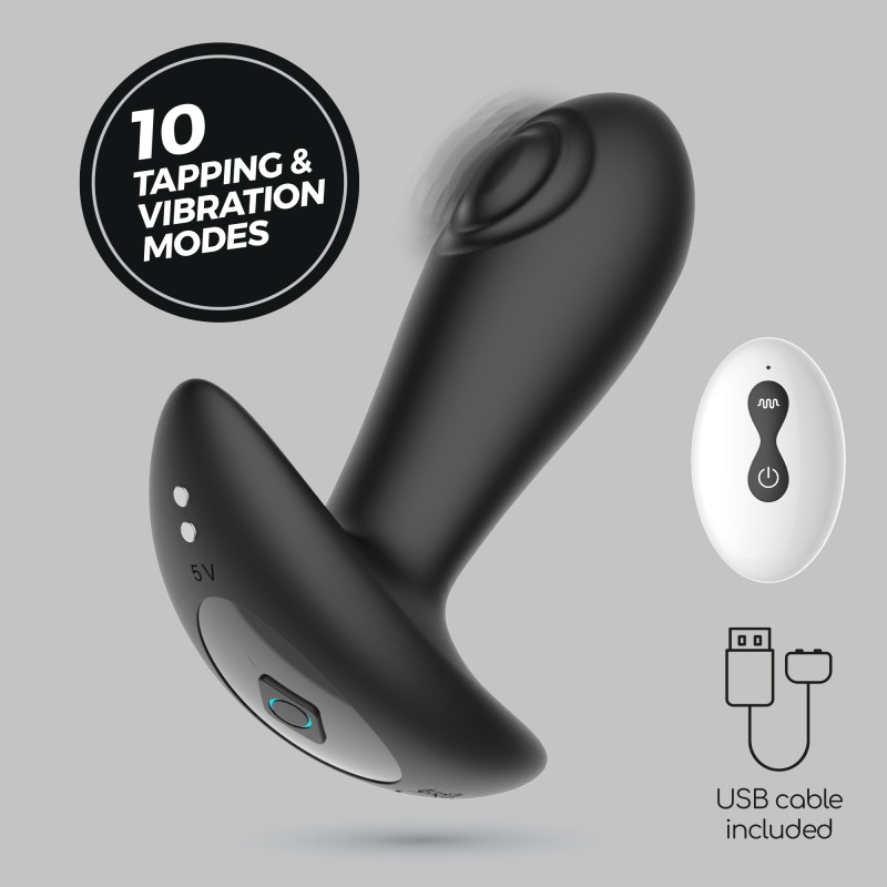 OCTO PLUG ANAL COM PULSAÇÃO E COMANDO À DISTÂNCIA CRUSHIOUS OCTO PLUG ANAL COM PULSAÇÃO E COMANDO À DISTÂNCIA CRUSHIOUS