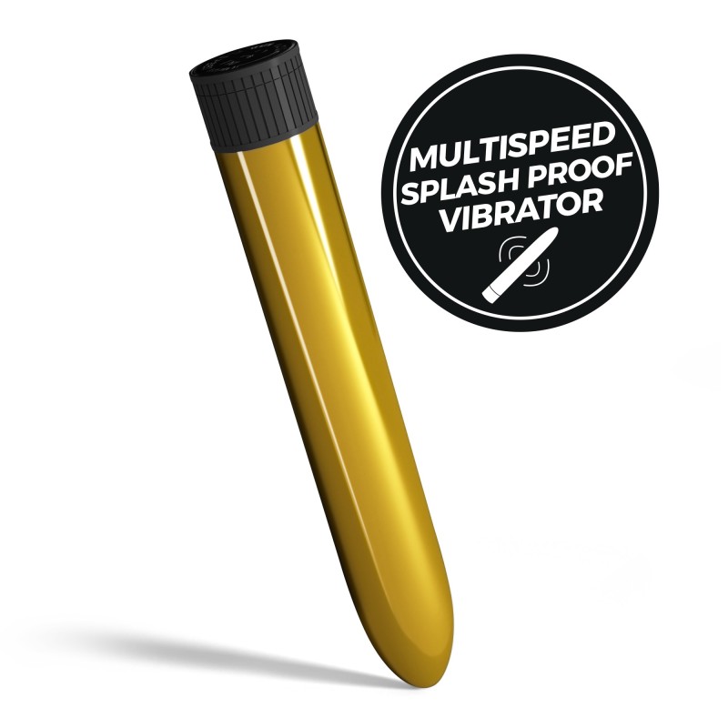 VIBRADOR CLASSIC VIBE CRUSHIOUS DOURADO VIBRADOR CLASSIC VIBE CRUSHIOUS DOURADO