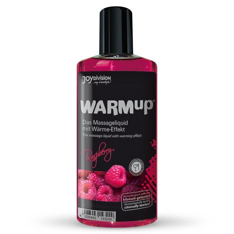 ÓLEO DE MASSAGEM COMESTÍVEL WARMUP FRAMBOESA150ML ÓLEO DE MASSAGEM COMESTÍVEL WARMUP FRAMBOESA150ML