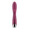 VIBRADOR SPINNING RABBIT 1 VERMELHO SATISFYER