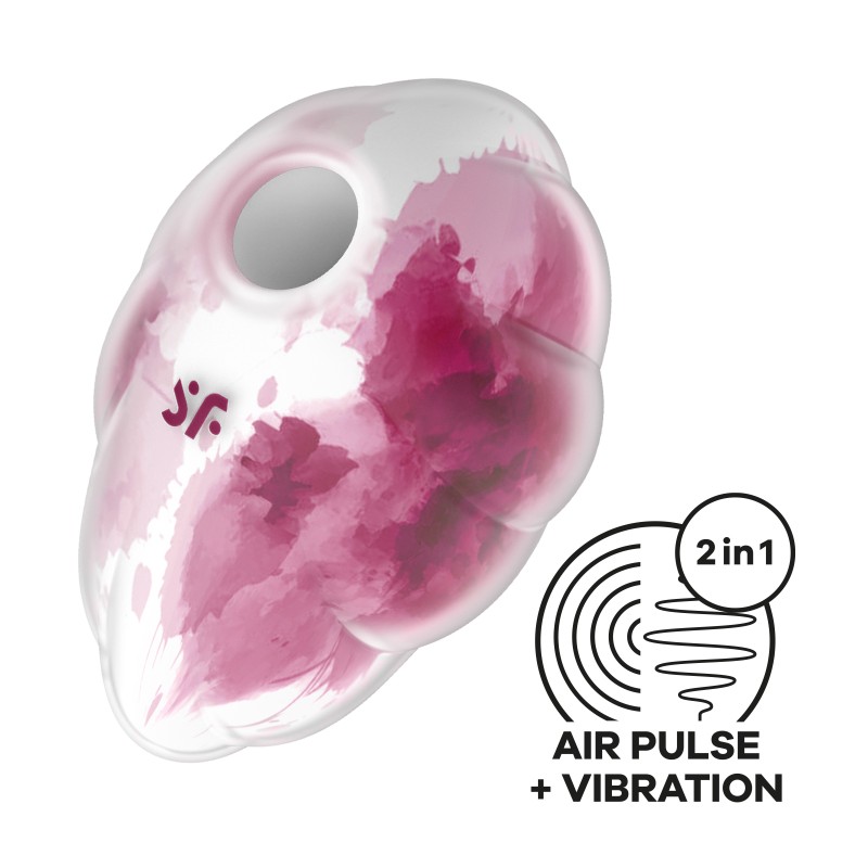ESTIMULADOR CLOUD DANCER VERMELHO SATISFYER ESTIMULADOR CLOUD DANCER VERMELHO SATISFYER