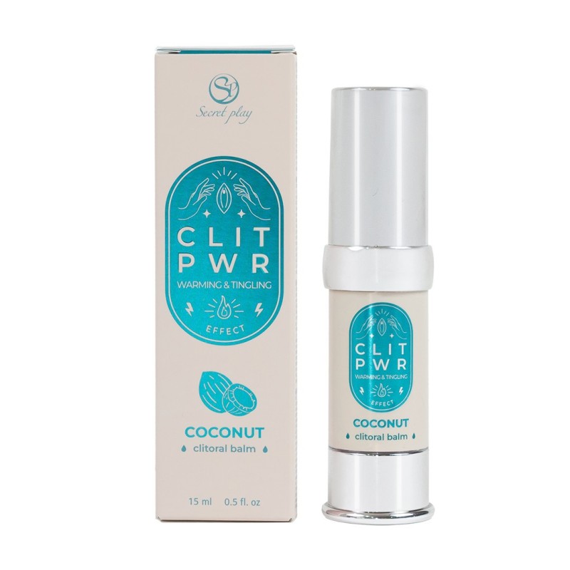 CLIT PWR - BÁLSAMO PARA O CLÍTORIS DE COCO 15ML SECRET PLAY CLIT PWR - BÁLSAMO PARA O CLÍTORIS DE COCO 15ML SECRET PLAY