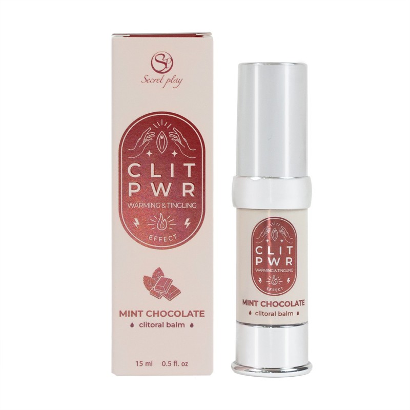 CLIT PWR - BÁLSAMO PARA CLÍTORIS COM MENTA E CHOCOLATE 15ML SECRET PLAY CLIT PWR - BÁLSAMO PARA CLÍTORIS COM MENTA E CHOCOLATE 15ML SECRET PLAY