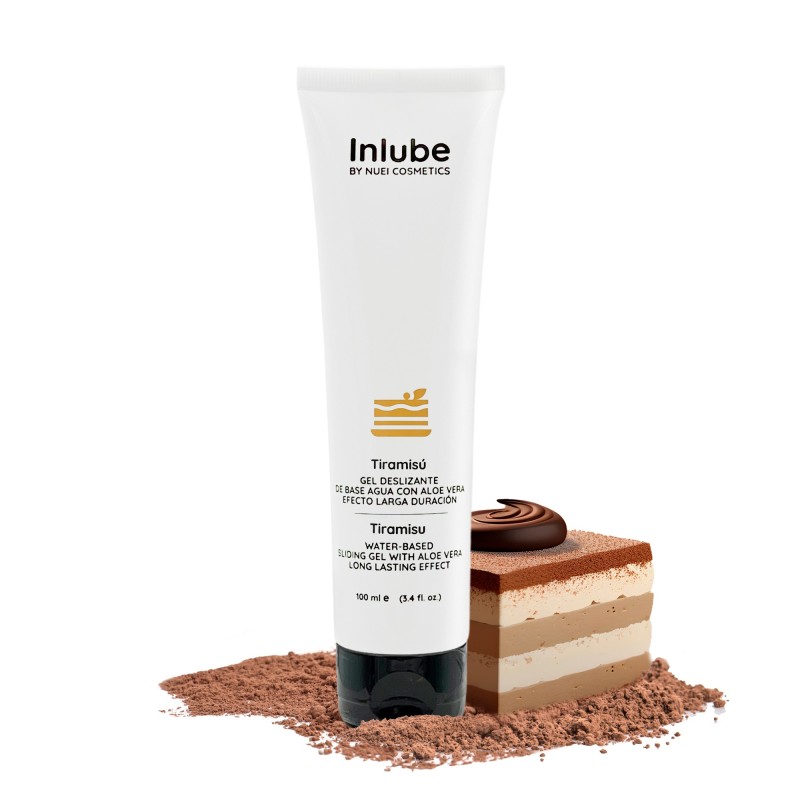 LUBRIFICANTE À BASE DE ÁGUA INLUBE TIRAMISU 100 ML LUBRIFICANTE À BASE DE ÁGUA INLUBE TIRAMISU 100 ML
