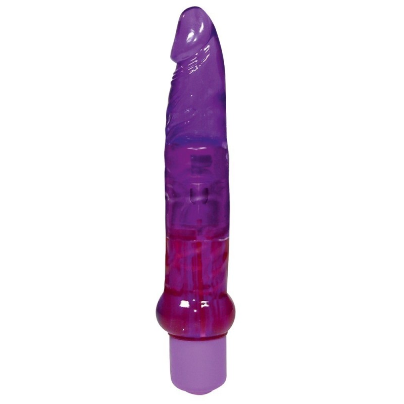 VIBRADOR JELLY ANAL ROXO VIBRADOR JELLY ANAL ROXO