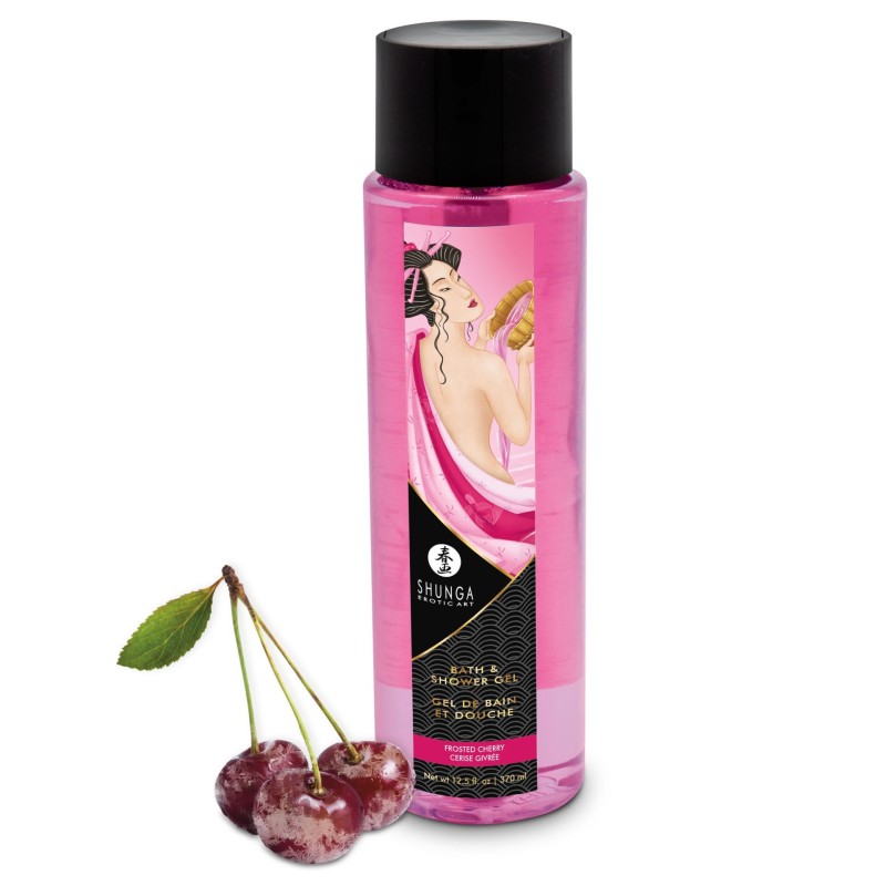 GEL DE BANHO E DUCHE BEIJÁVEL SHUNGA CEREJA GELADA 370ML GEL DE BANHO E DUCHE BEIJÁVEL SHUNGA CEREJA GELADA 370ML