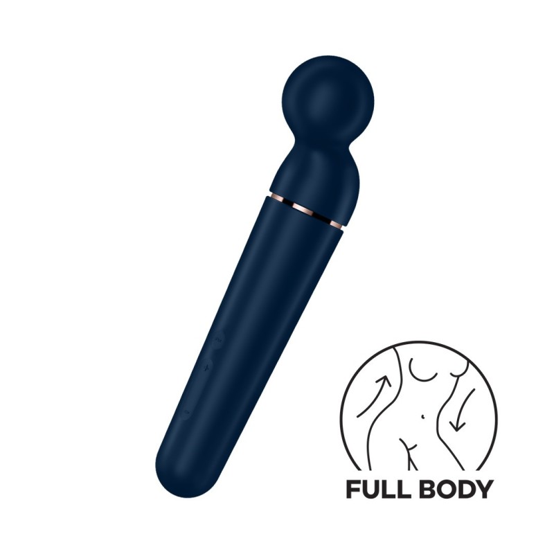 VARINHA PLANET WAND-ER AZUL/ROSE GOLD SATISFYER VARINHA PLANET WAND-ER AZUL/ROSE GOLD SATISFYER