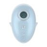 VIBRADOR CUTIE GHOST - AIR PULSE VIBRATOR - AZUL SATISFYER