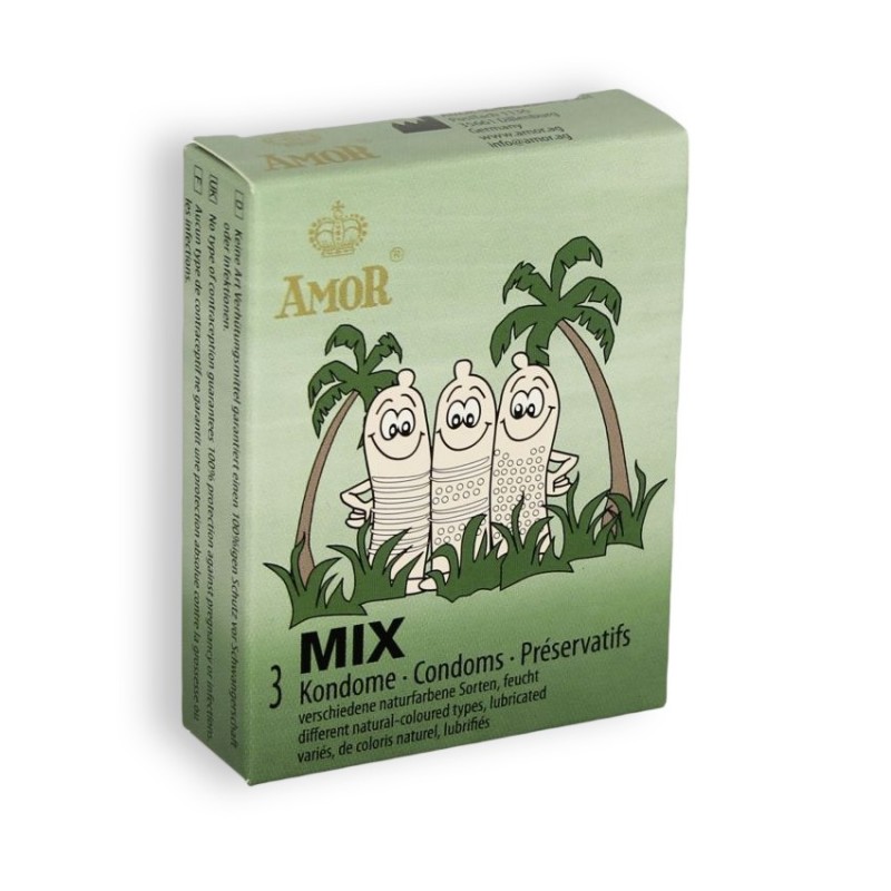 PRESERVATIVOS MIX 3 UNIDADES PRESERVATIVOS MIX 3 UNIDADES