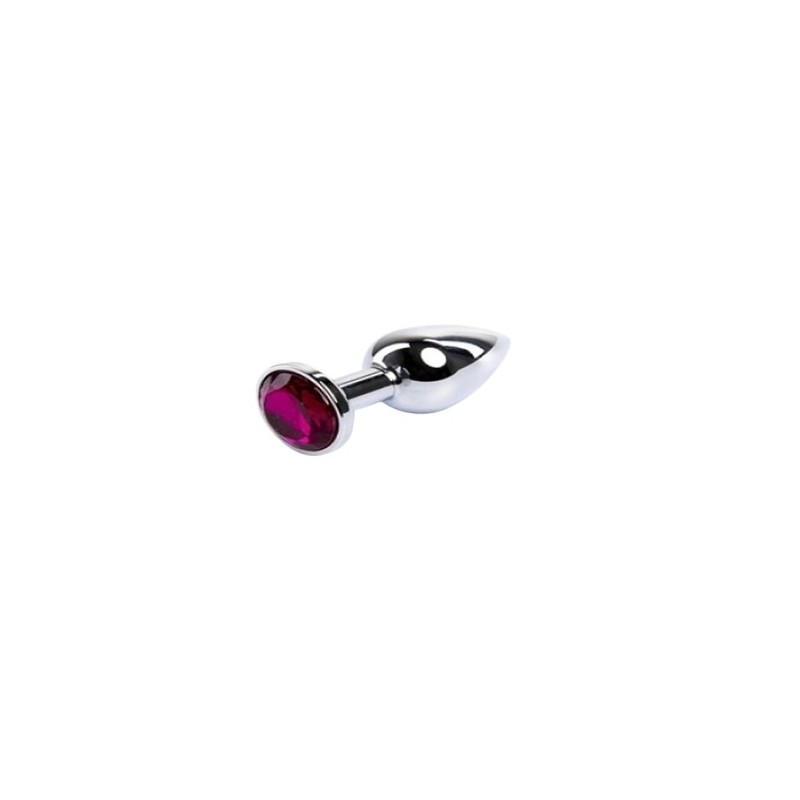 PLUG ANAL DE METAL COM JOIA PEQUENO ARGUS TOYS