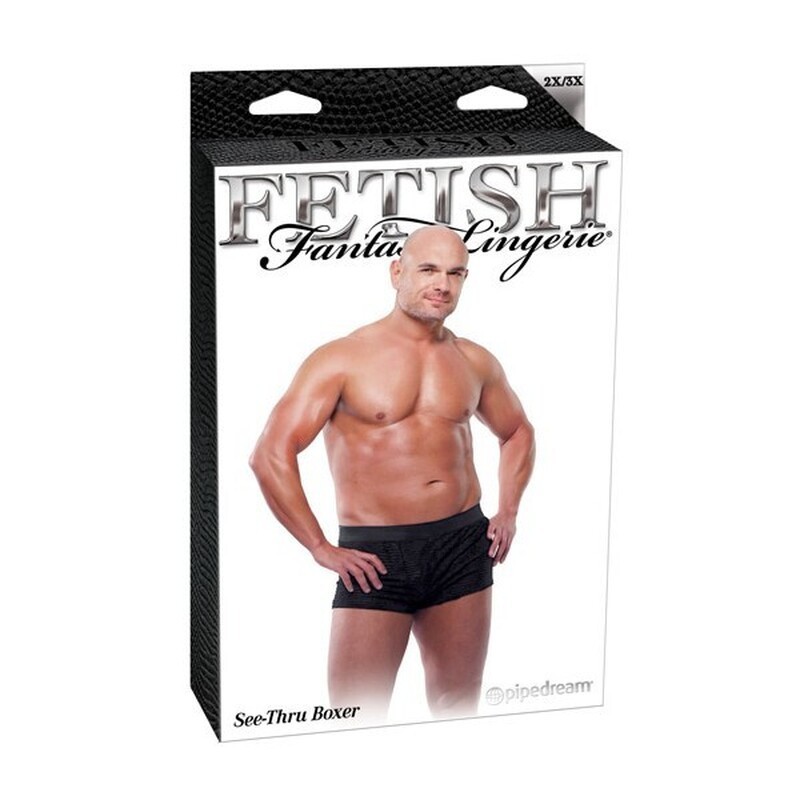 BOXERS SEE THRU PRETO FETISH FANTASY SERIES BOXERS SEE THRU PRETO FETISH FANTASY SERIES