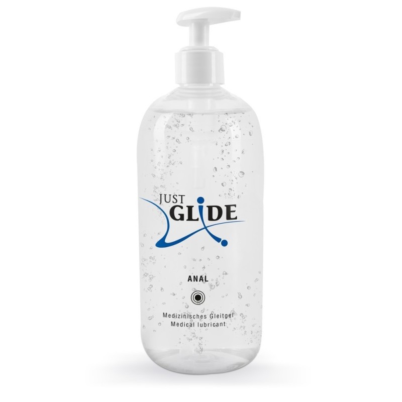 LUBRIFICANTE À BASE DE ÁGUA ANAL 500ML JUST GLIDE LUBRIFICANTE À BASE DE ÁGUA ANAL 500ML JUST GLIDE