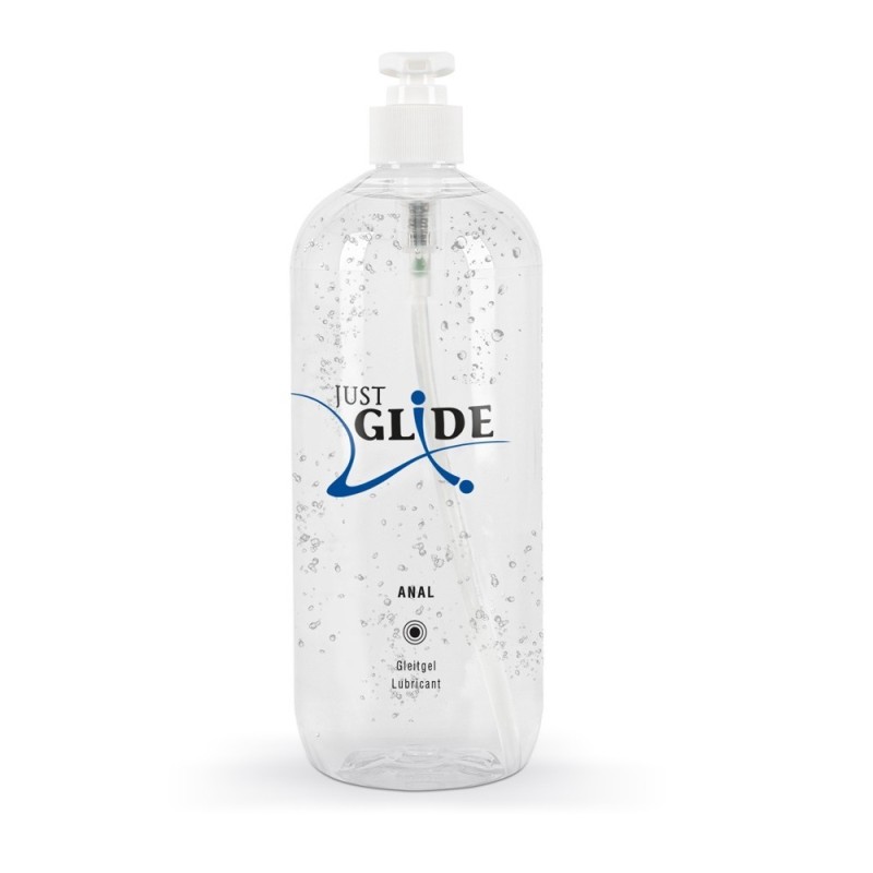 LUBRIFICANTE À BASE DE ÁGUA ANAL 1000ML JUST GLIDE LUBRIFICANTE À BASE DE ÁGUA ANAL 1000ML JUST GLIDE