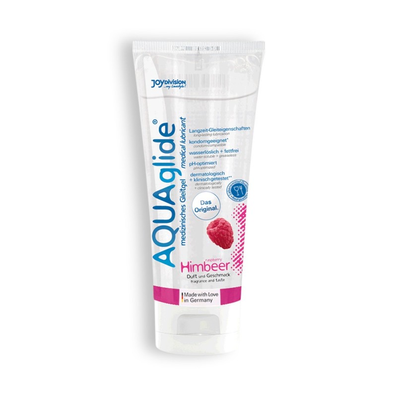 LUBRIFICANTE AQUAGLIDE FRAMBOESA 100ML LUBRIFICANTE AQUAGLIDE FRAMBOESA 100ML
