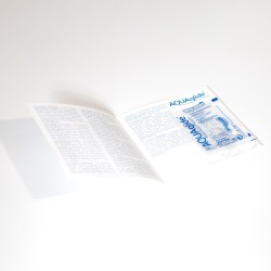 FOLHETO INFORMATIVO COM SAQUETA DE LUBRIFICANTE AQUAGLIDE NEUTRO 3 ML