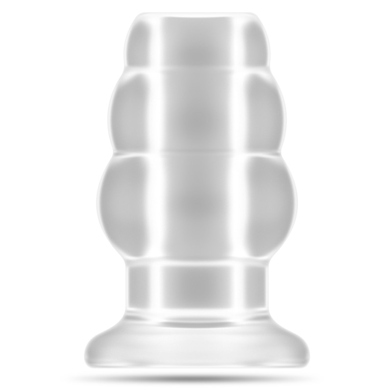 PLUG ANAL MEDIUM HOLLOW TUNNEL SONO Nº50 TRANSPARENTE PLUG ANAL MEDIUM HOLLOW TUNNEL SONO Nº50 TRANSPARENTE