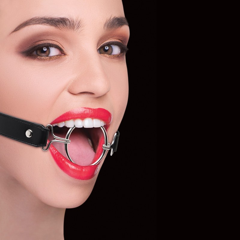 MORDAÇA OUCH! RING GAG XL PRETA MORDAÇA OUCH! RING GAG XL PRETA