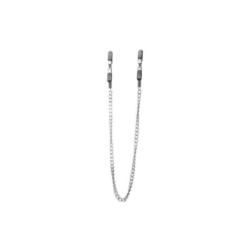 PINÇAS PARA MAMILOS OUCH! ADJUSTABLE NIPPLE CLAMPS PRATEADAS PINÇAS PARA MAMILOS OUCH! ADJUSTABLE NIPPLE CLAMPS PRATEADAS