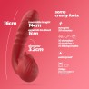 VIBRADOR EM ROSA COM IMPULSO OSIRIA CRUSHIOUS