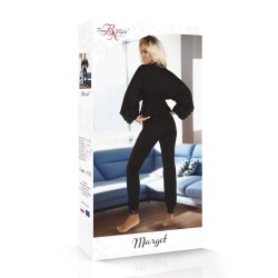 CONJUNTO DE 2 PEÇAS MARGOT PRETO BEAUTY NIGHT FASHION