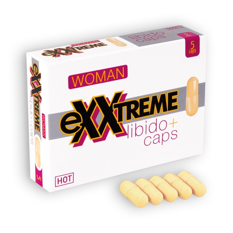 CÁPSULAS ESTIMULANTES EXXTREME LIBIDO+ CAPS PARA MULHER 5 CÁPSULAS CÁPSULAS ESTIMULANTES EXXTREME LIBIDO+ CAPS PARA MULHER 5 CÁPSULAS