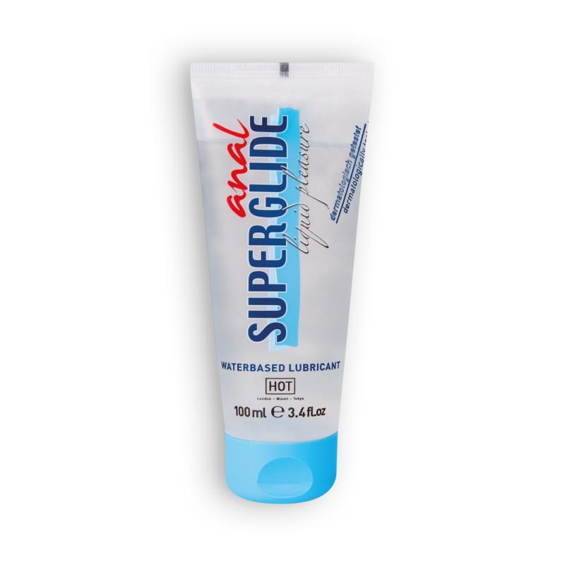 LUBRIFICANTE À BASE DE ÁGUA ANAL SUPERGLIDE HOT™ 100ML LUBRIFICANTE À BASE DE ÁGUA ANAL SUPERGLIDE HOT™ 100ML