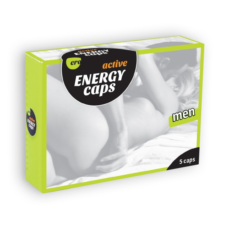 CÁPSULAS ESTIMULANTES ACTIVE ENERGY CAPS ERO PARA HOMEM 5 CÁPSULAS CÁPSULAS ESTIMULANTES ACTIVE ENERGY CAPS ERO PARA HOMEM 5 CÁPSULAS