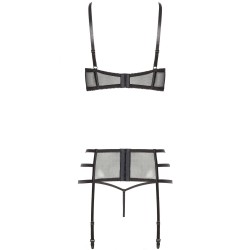 CONJUNTO DE 3 PEÇAS ILEEN PRETO BEAUTY NIGHT FASHION