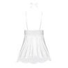 CAMISA DE NOITE E TANGA EVE BRANCO BEAUTY NIGHT FASHION