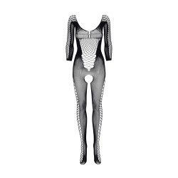 CATSUIT LUCELIA PRETO BEAUTY NIGHT FASHION