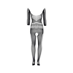 CATSUIT LUCELIA PRETO BEAUTY NIGHT FASHION
