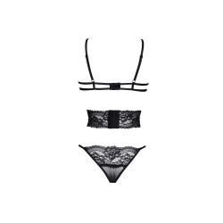 CONJUNTO BODY NOELE PRETO BEAUTY NIGHT FASHION