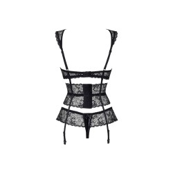 CONJUNTO DE 3 PEÇAS LILLIE PRETO BEAUTY NIGHT FASHION