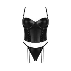 CONJUNTO DE 2 PEÇAS SASHA PRETO BEAUTY NIGHT FASHION