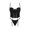 CONJUNTO DE 2 PEÇAS SASHA PRETO BEAUTY NIGHT FASHION