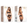 CONJUNTO DE 3 PEÇAS RAFAELLA PRETO BEAUTY NIGHT FASHION