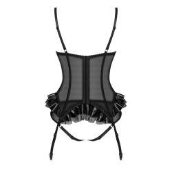 CORPETE E TANGA RAFAELLA PRETO BEAUTY NIGHT FASHION