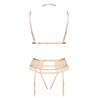 CONJUNTO DE 3 PEÇAS NOEMI NUDE BEAUTY NIGHT FASHION