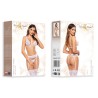 CONJUNTO DE 3 PEÇAS NOEMI BRANCO BEAUTY NIGHT FASHION